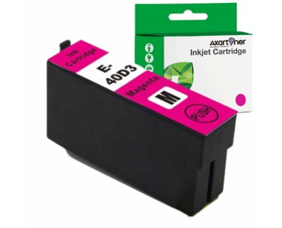 Compatible Epson T40D3 Magenta Cartucho de Tinta Pigmentada C13T40D340 / C13T40C340 SureColor SC-T2100, SC-T3100, SC-T5100