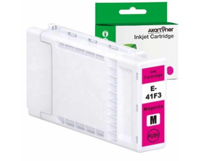 Compatible Epson T41F3 Magenta Cartucho Tinta Pigmentada C13T41F340 / C13T41R340 SureColor SC-T3400, SC-T3405, SC-T5400, SC-T5405
