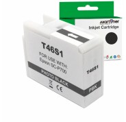 Compatible Epson T46S1 Negro Photo Cartucho de Tinta Pigmentada C13T46S100 para Epson SureColor SC-P700 / SC-P706