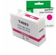 Compatible Epson T46S3 Magenta Cartucho de Tinta Pigmentada C13T46S300 para Epson SureColor SC-P700 / SC-P706