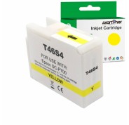 Compatible Epson T46S4 Amarillo Cartucho de Tinta Pigmentada C13T46S400 para Epson SureColor SC-P700 / SC-P706