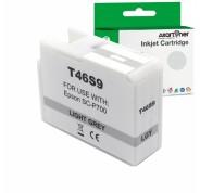 Compatible Epson T46S9 Gris Light Cartucho de Tinta Pigmentada C13T46S900 para Epson SureColor SC-P700 / SC-P706
