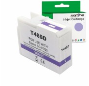 Compatible Epson T46SD Violeta Cartucho de Tinta Pigmentada C13T46SD00 para Epson SureColor SC-P700 / SC-P706