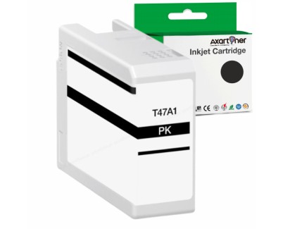 Compatible Epson T47A1 Negro Photo Cartucho de Tinta Pigmentada C13T47A100 para Epson SureColor SC-P900