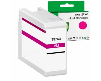 Compatible Epson T47A3 Magenta Vivido Cartucho de Tinta Pigmentada C13T47A300 para Epson SureColor SC-P900