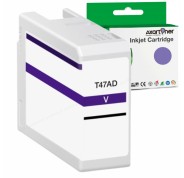 Compatible Epson T47AD Violeta Cartucho de Tinta Pigmentada C13T47AD00 para Epson SureColor SC-P900