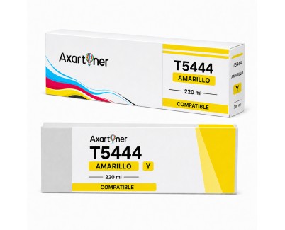 Compatible Epson T5444 Amarillo Cartucho de Tinta Pigmentada C13T544400 para Epson Stylus Pro 4000 / 7600 / 9600