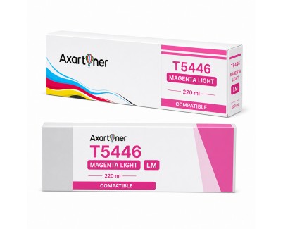 Compatible Epson T5446 Magenta Light Cartucho de Tinta Pigmentada C13T544600 para Epson Stylus Pro 4000 / 7600 / 9600