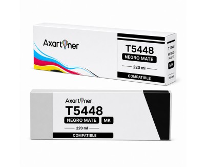 Compatible Epson T5448 Negro Mate Cartucho de Tinta Pigmentada C13T544800 para Epson Stylus Pro 4000 / 7600 / 9600