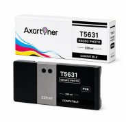 Compatible Epson T5631 Negro Photo Cartucho de Tinta Pigmentada C13T563100 para Epson Stylus Pro 7800, 9800