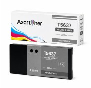 Compatible Epson T5637 Negro Light Cartucho de Tinta Pigmentada C13T563700 para Epson Stylus Pro 7800, 9800
