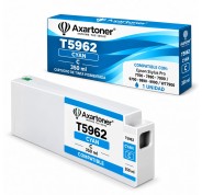 Compatible Epson T5962 Cyan Cartucho de Tinta Pigmentada C13T596200 para Stylus Pro 7700, 7890, 7900, 9700, 9890, 9900, WT7900