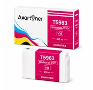 Compatible Epson T5963 Magenta Cartucho de Tinta Pigmentada C13T596300 para Stylus Pro 7700, 7890, 7900, 9700, 9890, 9900, WT7900