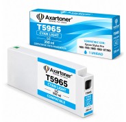 Compatible Epson T5965 Cyan Light Cartucho de Tinta Pigmentada C13T596500 para Stylus Pro 7890, 7900, 9890, 9900, WT7900