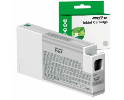 Compatible Epson T5967 Negro Light Cartucho de Tinta Pigmentada C13T596700 para Stylus Pro 7890, 7900, 9890, 9900