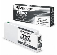 Compatible Epson T5967 Negro Light Cartucho de Tinta Pigmentada C13T596700 para Stylus Pro 7890, 7900, 9890, 9900