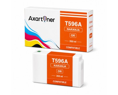 Compatible Epson T596A Naranja Cartucho de Tinta Pigmentada C13T596A00