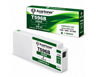 Compatible Epson T596B Verde Cartucho de Tinta Pigmentada C13T596B00