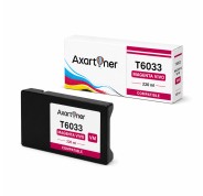 Compatible Epson T6033 Magenta Cartucho de Tinta Pigmentada C13T603300 para Epson Stylus Pro 7880, 9880