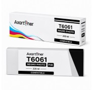 Compatible Epson T6061 Negro Photo Cartucho de Tinta Pigmentada C13T606100 para Epson Stylus Pro 4800 / 4880