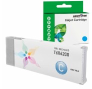 Compatible Epson T6062 Cyan Cartucho de Tinta Pigmentada C13T606200 para Epson Stylus Pro 4800 / 4880