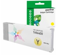 Compatible Epson T6064 Amarillo Cartucho de Tinta Pigmentada C13T606400 para Epson Stylus Pro 4800 / 4880