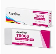Compatible Epson T6066 Magenta Light Cartucho de Tinta Pigmentada C13T606600 para Epson Stylus Pro 4800, 4880