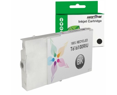 Compatible Epson T6161 Negro Cartucho de Tinta Pigmentada C13T616100 para Epson B300, B310N, B500DN, B510DN