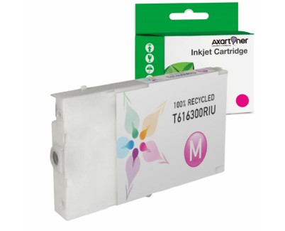 Compatible Epson T6163 Magenta Cartucho de Tinta Pigmentada C13T616300 para Epson B300, B310N, B500DN, B510DN