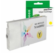 Compatible Epson T6164 Amarillo Cartucho de Tinta Pigmentada C13T616400 para Epson B300, B310N, B500DN, B510DN