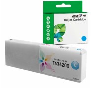 Compatible Epson T6362 Cyan Cartucho de Tinta Pigmentada para Stylus Pro 7700, 7890, 7900, 9890, 9900