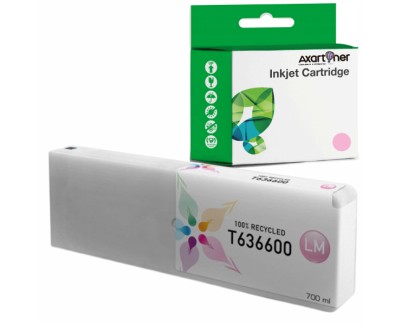 Compatible Epson T6366 Magenta Light Cartucho de Tinta Pigmentada para Stylus Pro 7890, 7900, 9890, 9900