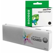 Compatible Epson T6368 Negro Mate Cartucho de Tinta Pigmentada para Stylus Pro 7700, 7890, 7900, 9700, 9890, 9900