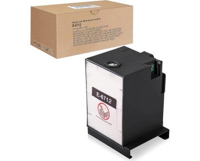 Compatible Epson T6712 Tanque de Mantenimiento C13T671200 para Epson WF6090, WF6590, WF8090, WF8510, WF8590