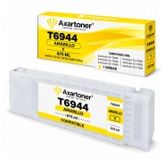 Compatible Epson T6944 Amarillo Cartucho de Tinta Pigmentada para Epson SureColor SC-T3000, T7000, T5000, T3200