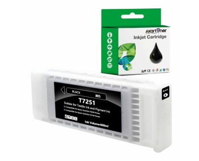 Compatible Epson T7251 Negro Cartucho de Tinta C13T725100 para Epson SureColor SC-F2000 / SC-F2100