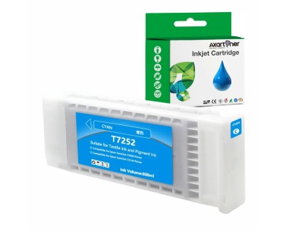 Compatible Epson T7252 Cyan Cartucho de Tinta C13T725200 para Epson SureColor SC-F2000 / SC-F2100