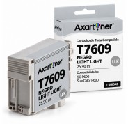 Compatible Epson T7609 Negro Light Light Cartucho de Tinta Pigmentada C13T76094010 para Epson SureColor SC-P600