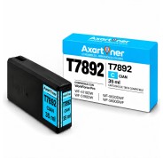 Compatible Epson T7892 Cyan Cartucho de Tinta C13T789240 para Workforce Pro WF-5110DW, WF-5190DW, WF-5620DWF, WF-5690DWF