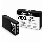 Compatible Epson T7901 / T7911 (79XL) Negro Cartucho de Tinta C13T79014010 / C13T79114010 para WF-4630DWF, WF-4640DTWF, WF-5110DW, WF-5190DW, WF-5620DWF, WF-5690DWF