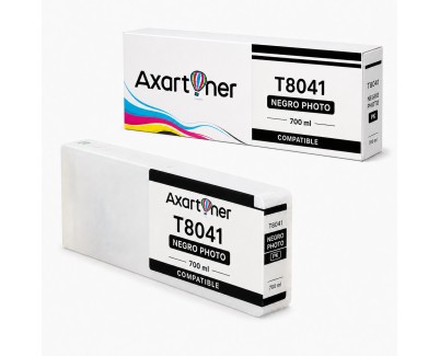 Compatible Epson T8041 / T8241 Negro Photo Cartucho de Tinta Pigmentada para SureColor SC-P6000, SC-P7000, SC-P8000, SC-P9000