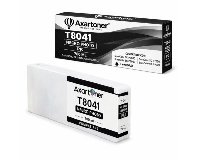 Compatible Epson T8041 / T8241 Negro Photo Cartucho de Tinta Pigmentada para SureColor SC-P6000, SC-P7000, SC-P8000, SC-P9000