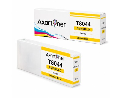 Compatible Epson T8044 / T8244 Amarillo Cartucho de Tinta Pigmentada para SureColor SC-P6000, SC-P7000, SC-P8000, SC-P9000