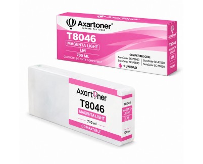 Compatible Epson T8046 / T8246 Magenta Light Cartucho de Tinta Pigmentada para SureColor SC-P6000, SC-P7000, SC-P8000, SC-P9000