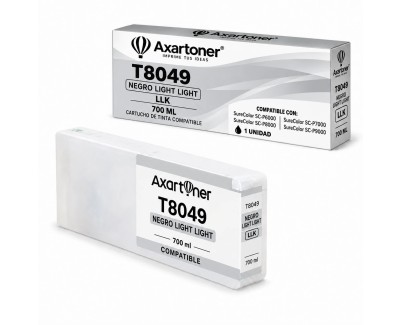 Compatible Epson T8049 / T8249 Negro Light Light Cartucho de Tinta Pigmentada para SureColor SC-P6000, SC-P7000, SC-P8000, SC-P9000