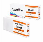 Compatible Epson T804A Naranja Cartucho de Tinta Pigmentada para SureColor SC-P7000, SC-P9000