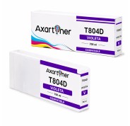 Compatible Epson T804D Violeta Cartucho de Tinta Pigmentada para SureColor SC-P7000, SC-P9000