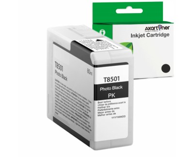 Compatible Epson T8501 Negro Photo Cartucho de Tinta Pigmentada C13T850100 para SureColor SC-P800