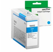 Compatible Epson T8502 Cyan Cartucho de Tinta Pigmentada C13T850200 para SureColor SC-P800