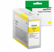 Compatible Epson T8504 Amarillo Cartucho de Tinta Pigmentada C13T850400 para SureColor SC-P800